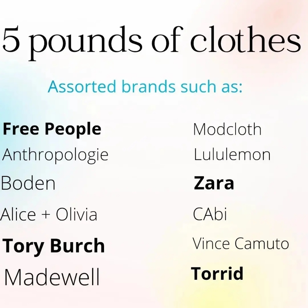 Resellers box NWT/NWOT/EUC various sizes